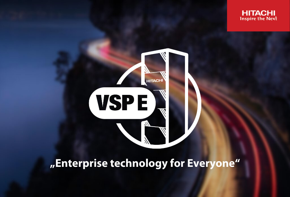 Disková pole Hitachi Vantara VSP E