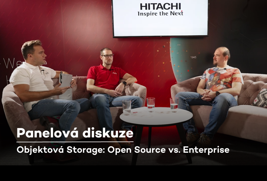Panelová diskuze – Objektová Storage: Open Source vs. Enterprise
